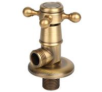 ViaGasaFamido Valvola angolare Valvola di Controllo della valvola a Farfalla con valvola a Triangolo Piena in Rame per molteplici balconi, Bagno, Cucina