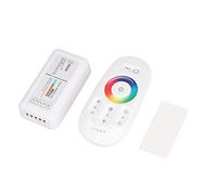 ViaGasaFamido ViaGasaFamido Controller LED RGBW, Dimmer per Telecomando RF Wireless Touch 2.4G con 20 modalità, Controllo Illuminazione Striscia LED RGB e RGBW per Uso Domestico e Commerciale