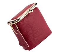 Viaggi amichevole Piccolo Jewelry Case Retro Cosmetici Sacchetti Texture In Pelle per Collana Moneta Rossetto Accessori In Pelle Rossetto Scatola di Immagazzinaggio, Porpora, Taglia unica, Bellezza di