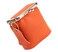 Viaggi amichevole Piccolo Jewelry Case Retro Cosmetici Sacchetti Texture In Pelle per Collana Moneta Rossetto Accessori In Pelle Rossetto Scatola di Immagazzinaggio, C, Taglia unica