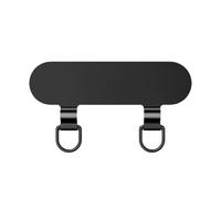 Viaggi amichevole Tethers Pad Clip In Acciaio Inox Adesivo Montaggio Doppio Gancio Per Attività All'aperto Tutti I Giorni Trasporto Telefono Da