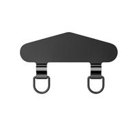 Viaggi amichevole Tethers Pad Clip In Acciaio Inox Adesivo Montaggio Doppio Gancio Per Attività All'aperto Tutti I Giorni Trasporto Telefono Da