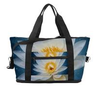 Viaggi Duffel Bag Bee Peony Flowers, Expandable Weekend Overnight Bag, impermeabile Sport Gym Tote Ospedale Borse, Multicolore 12., taglia unica, Borsone da viaggio