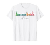 Viaggi Europa Norvegia Oslo Bergen Norvegian Family Vacanze Maglietta