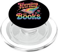 Viaggiare in prima classe con i libri arcobaleno PopSockets PopGrip per MagSafe