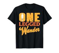 Viaggiatore con Una Gamba Solo Orgoglioso Maglietta