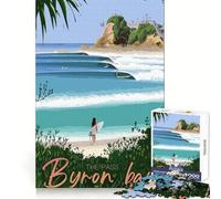 Viaggio a Byron Bay - Puzzle per ragazzi da 1000 pezzi - Esercizio per la mente - Ricreazione rilassante - Taglio di precisione - Ottima idea regalo (38x52cm)