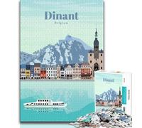 Viaggio a Dinant Puzzle per adolescenti, aiuta il cervello ad allenare Giocattoli avvincenti per coltivare la pazienza Un'opera d'arte 50x75cm