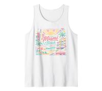 Viaggio al Tramonto Art Deco di Miami Beach Florida Canotta