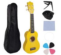 Viaggio amichevole 21Inch Ukulele 4 Corde Ukulele Strumenti Musicali Tiglio Texture Per Principianti E Strumento Fan Principiante Strumento Musicale