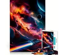 Viaggio attraverso il cosmo puzzle da 1000 pezzi,sfida mentale,taglio di alta precisione,divertente passatempo (38x26cm)