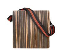 Viaggio Cajon Box Drum Piatto Mano Legno Percussioni Strumento Con Cintura Regolabile Prestazioni Strumento Musicale Viaggio Cajon Box