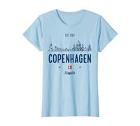 Viaggio Copenaghen Danimarca Maglietta