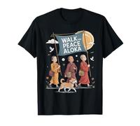 Viaggio dei monaci buddisti di Aloka Walk for Peace Maglietta