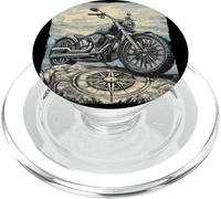 Viaggio della bussola con incredibile costume da moto PopSockets PopGrip per MagSafe