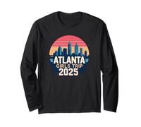 Viaggio delle ragazze di Atlanta 2025 Souvenir per le vacanze della Georgia meridionale Maglia a Manica