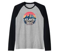 Viaggio delle ragazze di Atlanta 2025 Souvenir per le vacanze della Georgia meridionale Maglia con Maniche Raglan