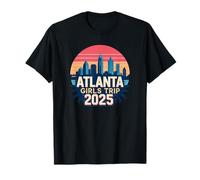 Viaggio delle ragazze di Atlanta 2025 Souvenir per le vacanze della Georgia meridionale Maglietta