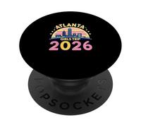 Viaggio delle ragazze di Atlanta 2026 Souvenir per le vacanze della Georgia meridionale PopSockets PopGrip Adesivo