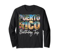 Viaggio di Compleanno a Porto Rico Maglia a Manica