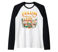 Viaggio di Compleanno per Vacanze in Messico a Tulum Viaggio 2026 Cabo Cancun Maglia con Maniche Raglan