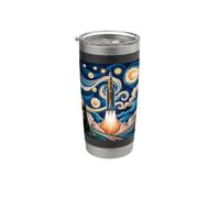 Viaggio di fisica della squadra scientifica del lancio del razzo dello Space Shuttle Nerdy Bicchiere termico in acciaio inox doppia parete