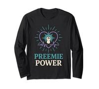 Viaggio di forza neonatale di Parent Pride Preemie Warrior in terapia intensiva neonatale Maglia a Manica