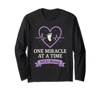 Viaggio di forza neonatale di Parent Pride Preemie Warrior in terapia intensiva neonatale Maglia a Manica
