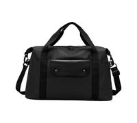 Viaggio Duffle Bag Impermeabile Durante la Notte Fine Settimana Indossare Borse Deperite Per Le Donne Ragazze Sportive Borse Da Fitness Borse Regali Weekender, Nero , Mass Beauty