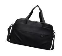 Viaggio Duffle Bag Impermeabile Durante la Notte Fine Settimana Indossare Borse Deperite Per Le Donne Ragazze Sportive Borse Da Fitness Borse Regali Weekender, Nero , Mass Beauty