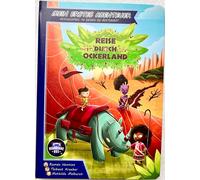 Viaggio Durch Ockerland Board Game Box Gioco Bambini Libro Quaderno ad Anelli