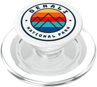 Viaggio estivo in famiglia a Denali Alaska Mountains PopSockets PopGrip per MagSafe