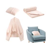 Viaggio in aereo | Combo Leggero | Set di Calda Flanella, Morbido Portatile per Volo Lungo Comfort In Viaggio, Viaggio Compatto per Donne, Ho