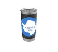 Viaggio in Antartide 2026 Bicchiere termico in acciaio inox doppia parete