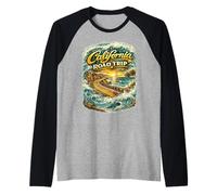 Viaggio in California! Maglia con Maniche Raglan