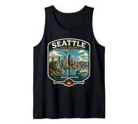 Viaggio in Famiglia a Seattle Washington a Seattle Canotta