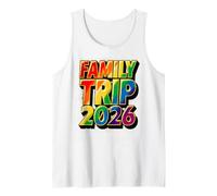 Viaggio in Famiglia retrò 2026 Vacanze al Mare Canotta