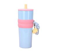 Viaggio Isolato Caffè Tumbler - 800 Ml Da Caffè In Acciaio Con Coperchio | Bottiglia Termica Di Grande Capacità Per Bevande Calde E Fredde, Deliziosa Portatile Per Lavoro, Palestra