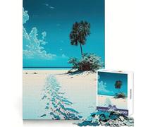 Viaggio lungo la spiaggia - Puzzle da 1000 pezzi per adulti - Stimolante per la memoria, rilassante e divertente - Incastro perfetto - Regalo di Natale (38x26cm)