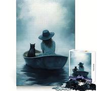 Viaggio nel mistero Puzzle da 1000 pezzi per adolescenti Allenamento della concentrazione Divertimento nel tempo libero Unisci i pezzi Un regalo adorabile (38x52cm)