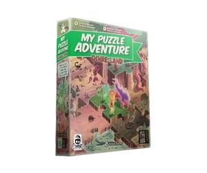 VIAGGIO NELLA TERRA DEL SOLE gioco da tavolo MY PUZZLE ADVENTURE cranio creation