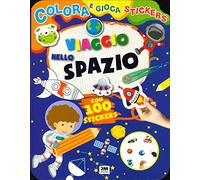 Viaggio nello spazio. Colora e gioca stickers. Ediz. a colori