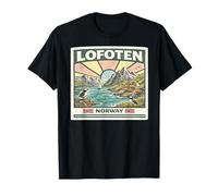 Viaggio Norge Isole Lofoten Norvegia Scandinavia Maglietta