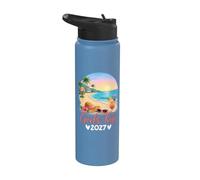 Viaggio per ragazze 2027 Vacanza al mare Stainless Steel Insulated Water Bottle