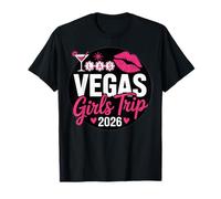 Viaggio per Ragazze a Las Vegas 2026 Matching Bestie Vacation Women Maglietta