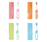 Viaggio Pieghevole Spazzolino Da Denti Cura Strumento di Pulizia In Fibra di Carbonio Mini Lingua Q4W1 Spazzolino Da Denti