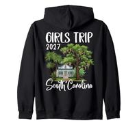 Viaggio Ragazze 2027 Carolina del Sud Felpa con Cappuccio