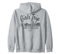 Viaggio Ragazze Amsterdam Paesi Bassi 2027 | Girls Travel Felpa con Cappuccio