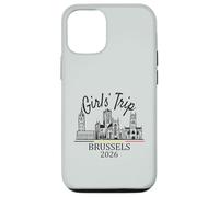 Viaggio Ragazze Bruxelles Belgio 2026 | Girls Travel Vacation Custodia per iPhone 12/12 Pro