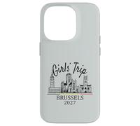 Viaggio Ragazze Bruxelles Belgio 2027 | Girls Travel Vacation Custodia per iPhone 14 Pro